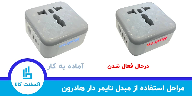 چراغ چشمک زن قرمز هادرون تایمر دار - محافظ ولتاژ هادرون تایمر دار